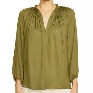 Halston Heritage | Blouse Sleeve Georgette Top